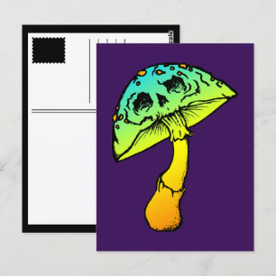 carte postale de champignon