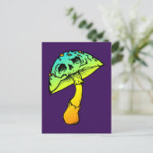 carte postale de champignon (Debout devant)