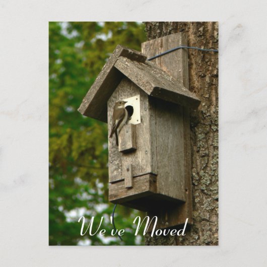 Carte postale de changement d'adresse (Devant)