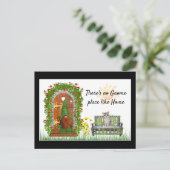 Carte postale de changement d'adresse (Debout devant)