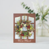 Carte postale de changement d'adresse (Debout devant)