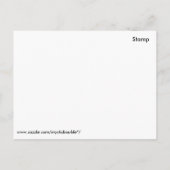 Carte postale de changement d'adresse (Dos)