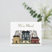 Carte postale de changement d'adresse (Debout devant)