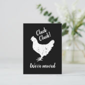 Carte postale de changement d'adresse d'animal de  (Debout devant)