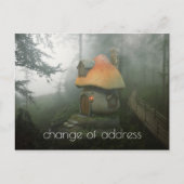 Carte postale de changement d'adresse Maison Champ (Devant)