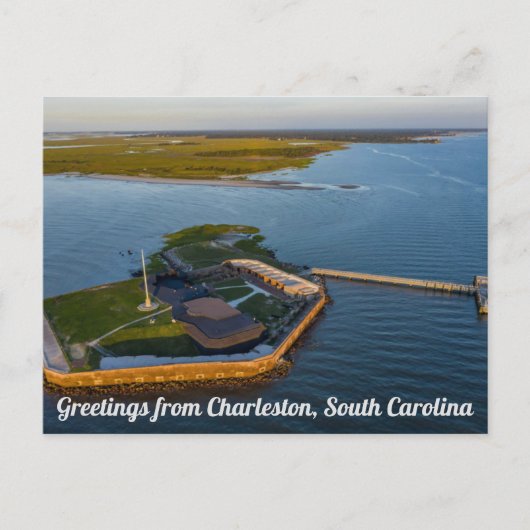 Carte postale de Charleston, Caroline du Sud (Devant)