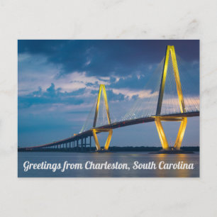 Carte postale de Charleston, Caroline du Sud
