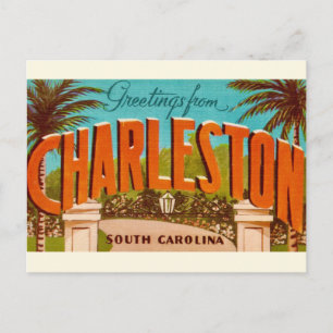 Carte postale de Charleston Caroline du Sud