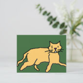 Carte postale de chat (Debout devant)