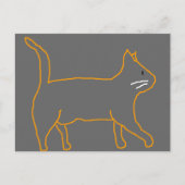 Carte postale de chat (Devant)