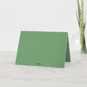 Carte postale de chat (Dos)