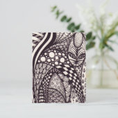 Carte postale de chat d'embrouillement (Debout devant)