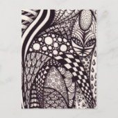 Carte postale de chat d'embrouillement (Devant)