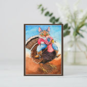 Carte postale de chat drôle (Debout devant)