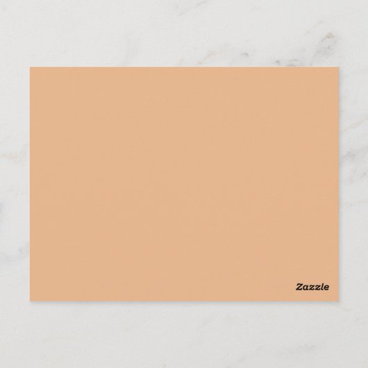 carte postale de chat sauvage (Dos)