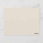 carte postale de chat siamois (Dos)