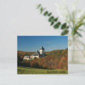 Carte postale de château de Karlstejn (Debout devant)