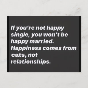 CARTE POSTALE DE CHATS RENDENT LES GENS HEUREUX