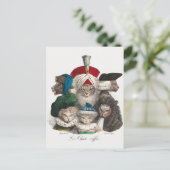 Carte postale de chats vintage (Debout devant)