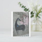 Carte postale de cheval de graffiti (Debout devant)