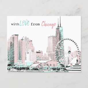 Carte postale de Chicago