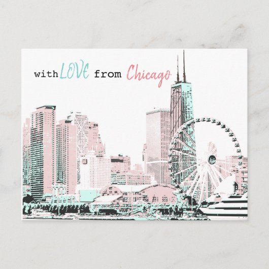 Carte postale de Chicago (Devant)