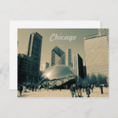 Carte postale de Chicago (Devant / Derrière)