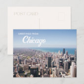 Carte postale de Chicago (Devant / Derrière)