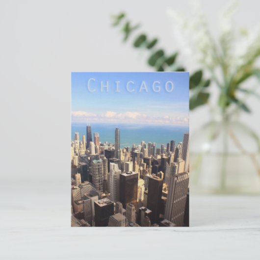 Carte postale de Chicago (Debout devant)