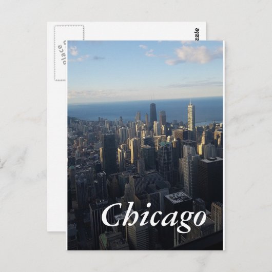Carte postale de Chicago (Devant / Derrière)