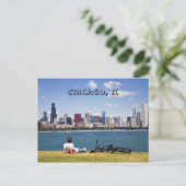 Carte postale de Chicago, IL (Debout devant)