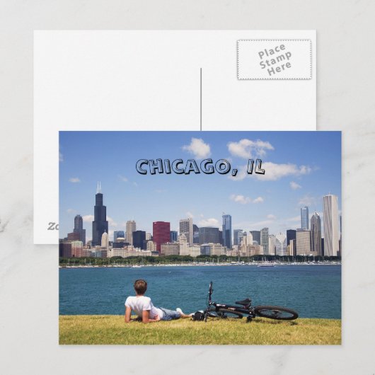 Carte postale de Chicago, IL (Devant / Derrière)