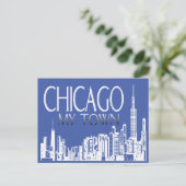 Carte postale de Chicago, ma ville (Debout devant)