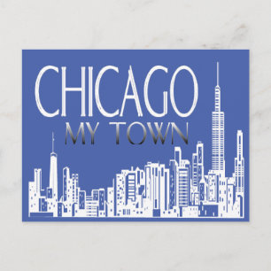 Carte postale de Chicago, ma ville