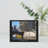 Carte postale de Chicago River (Debout devant)