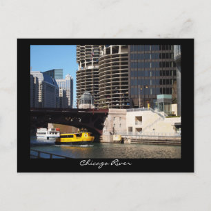 Carte postale de Chicago River