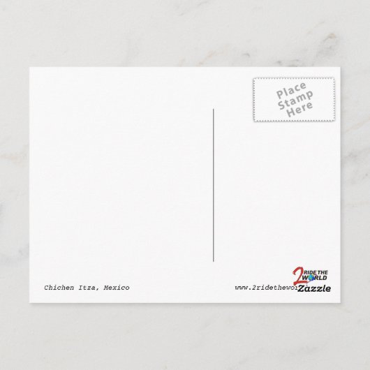 Carte postale de Chichén Itzá (Dos)