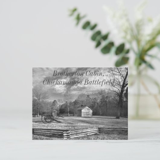 Carte postale de Chickamauga (Debout devant)