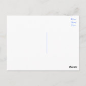 Carte postale de chien chiot malamué de l'Alaska (Dos)