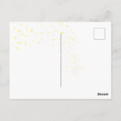 Carte postale de chien de l'Assistant noir (Dos)