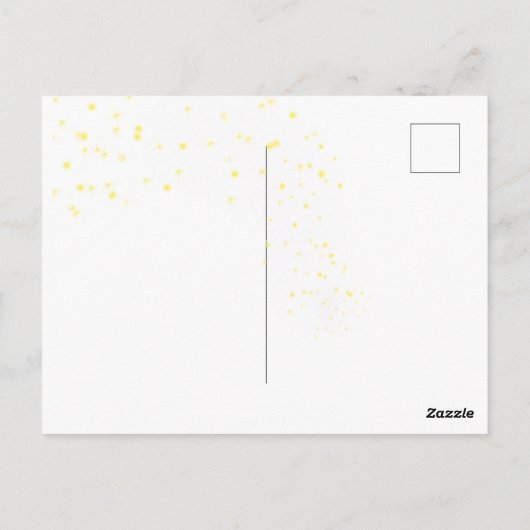 Carte postale de chien de l'Assistant noir (Dos)