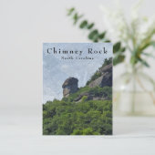Carte postale de Chimney Rock North Carolina Mount (Debout devant)