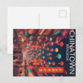 Carte postale de Chinatown Bangkok (Devant / Derrière)