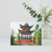 Carte postale de Chine (Debout devant)