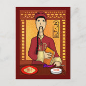 Carte postale de Chinese Kitchen God (Devant)