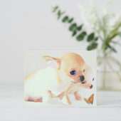 Carte postale de chiots doux (Debout devant)