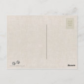 Carte postale de chiots doux (Dos)