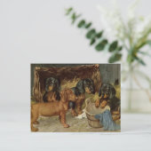 Carte postale de chiots vintage (Debout devant)