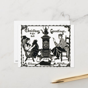 Carte postale de Christmas Greetings