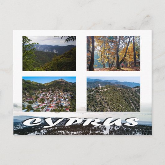 Carte postale de Chypre (Devant)